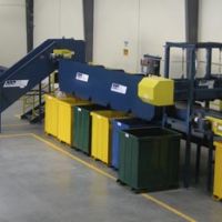 Small sorting line conveyor