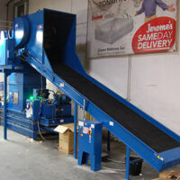 Used/Reconditioned Baler w/Shredder and Conveyor