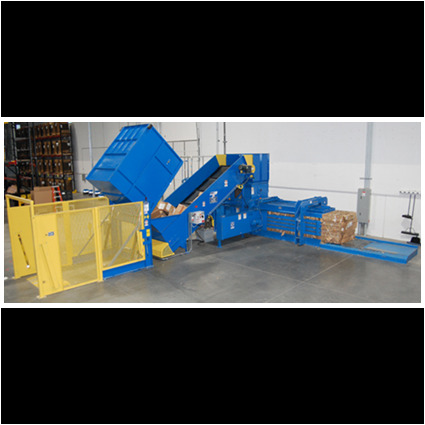 Image of baler with conveyor - step 3